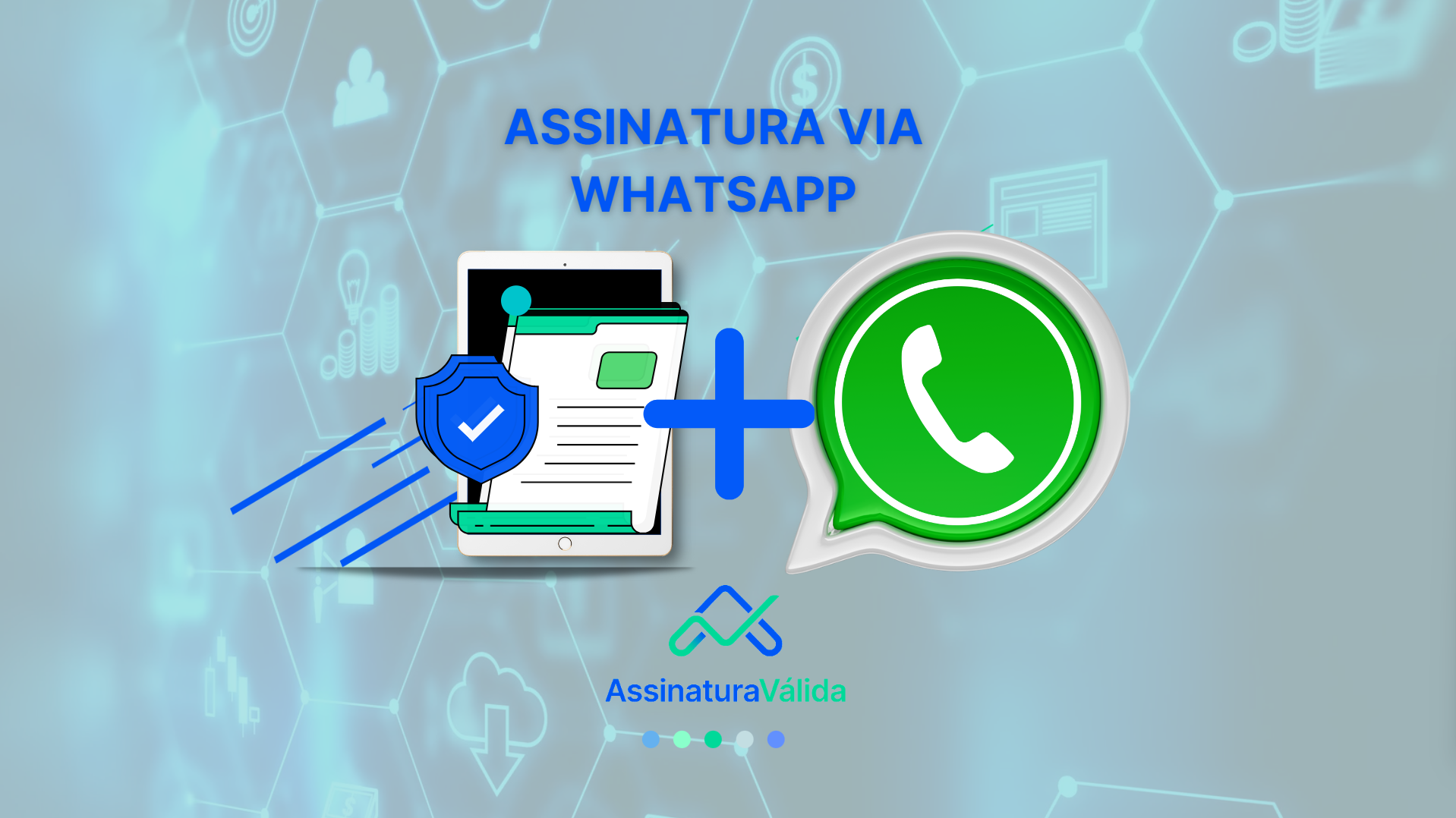 Como enviar um documento para assinatura via WhatsApp.